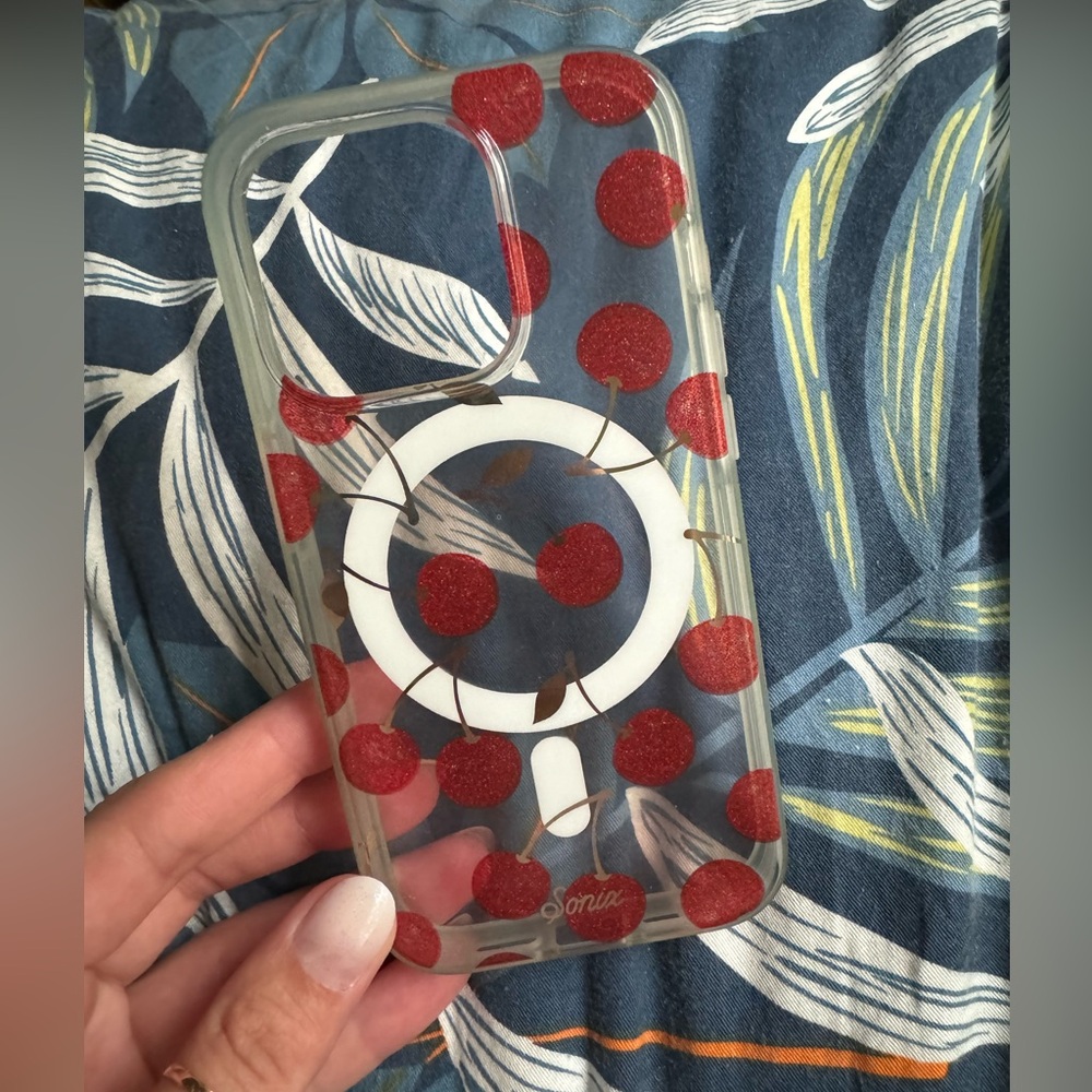 Cherry on Top MagSafe® Compatible iPhone Case iPhone 15 Pro Phone Case